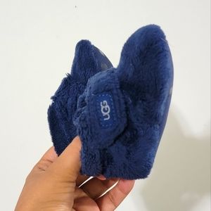 UGG NAVY BLUE BABY CRIB BOOTS SIZE 2/3 6 12 MONTHS